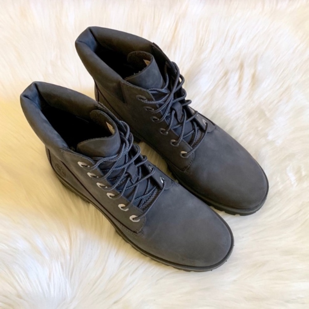 Timberland Classic Lite 6” Medium Grey Boots - Picture 4 of 8